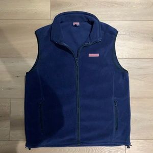 Men’s vineyard vines fleece vest
